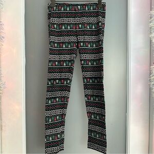 Christmas Leggings -Festive Cat & Jack girls 7/8